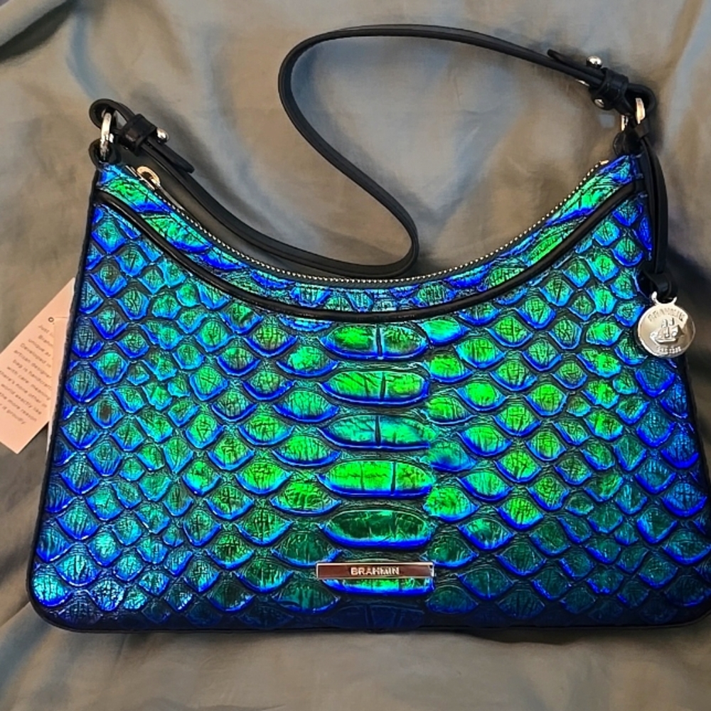 Brahmin Esme Emerald lulia NWT